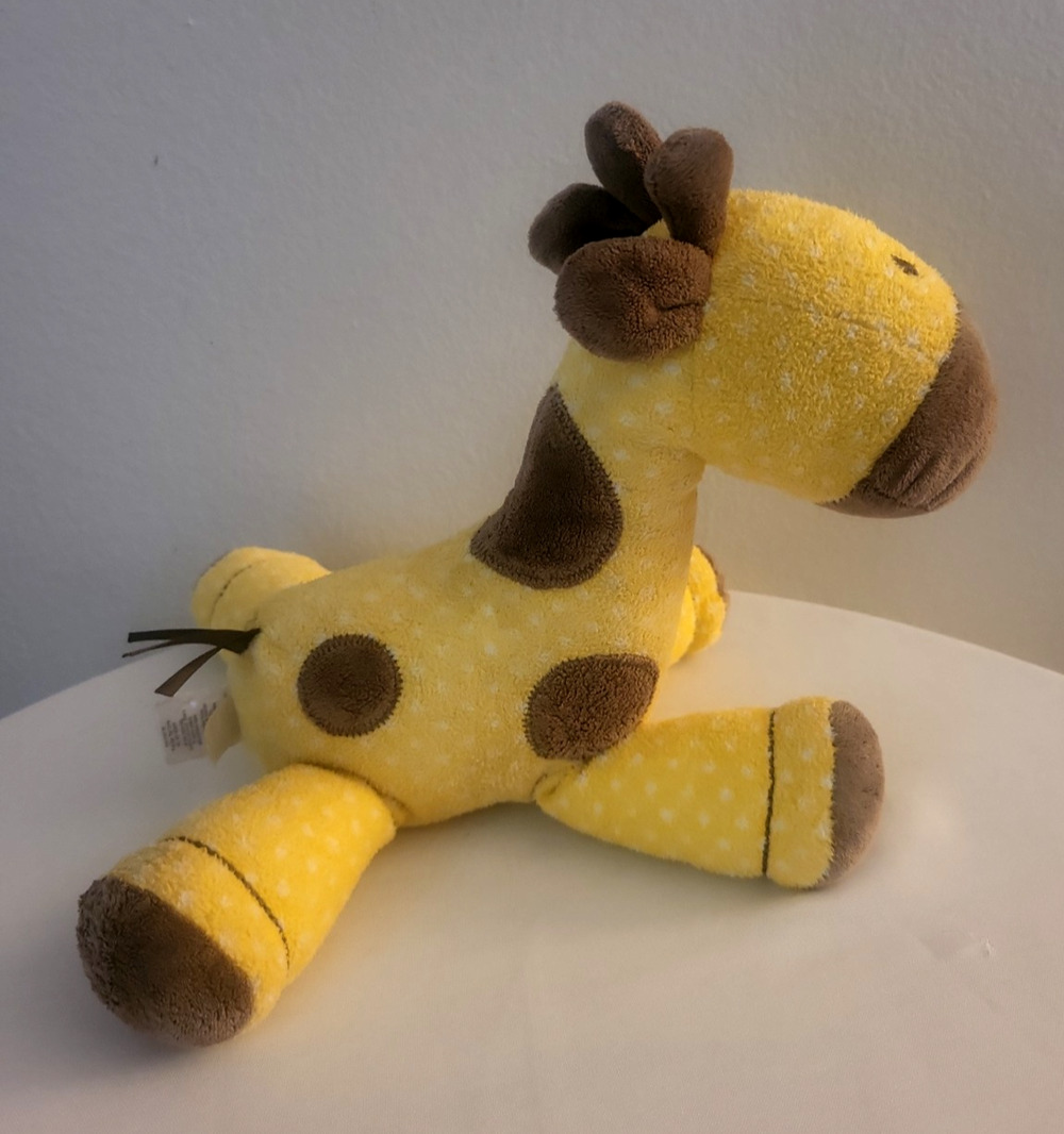Carters Just One Year Giraffe Plush Crib Toy Musical "WindUp Nee Fix" Nursery